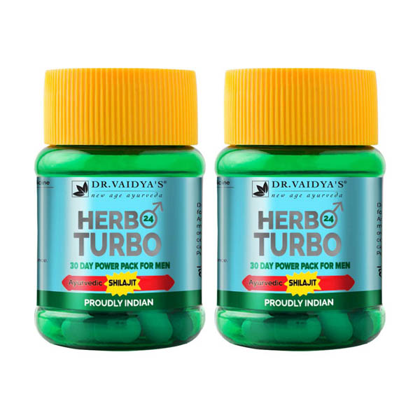 
Dr. Vaidya's Herbo24Turbo Capsule (Pack of 2 x 30's)